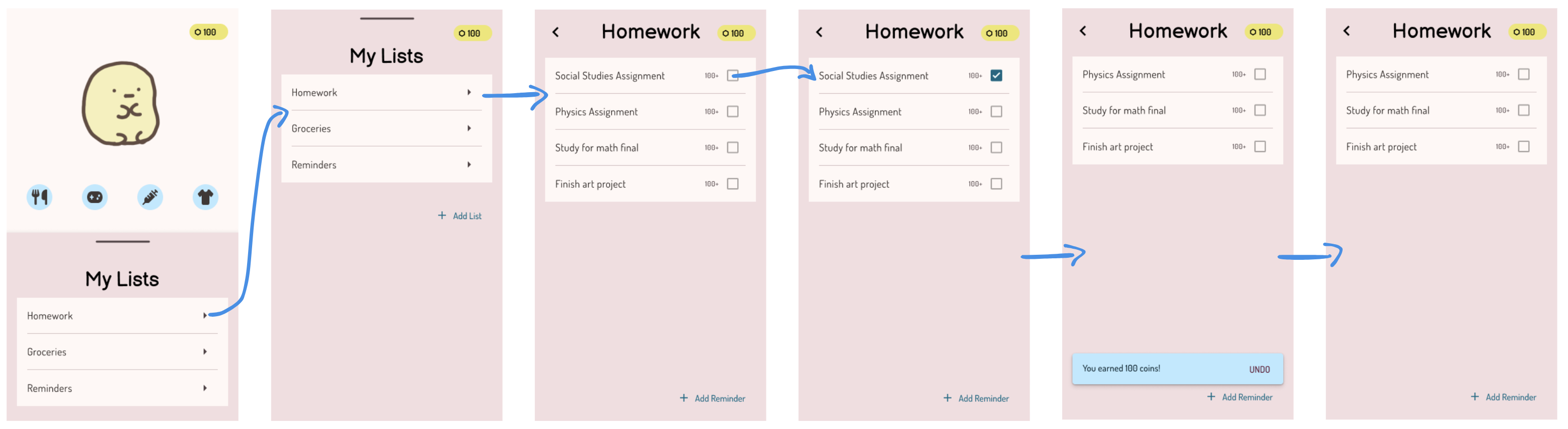 low fidelity wireframes and prototype